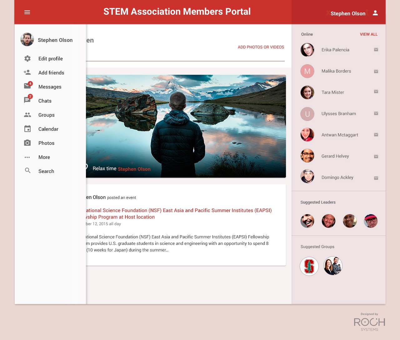 STEM- Association Members Portal